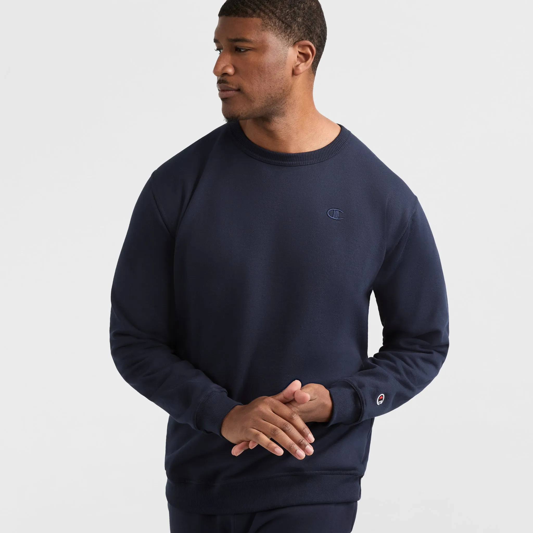 Powerblend Crewneck Sweatshirt, C Logo - Big & Tall Urban Street Look