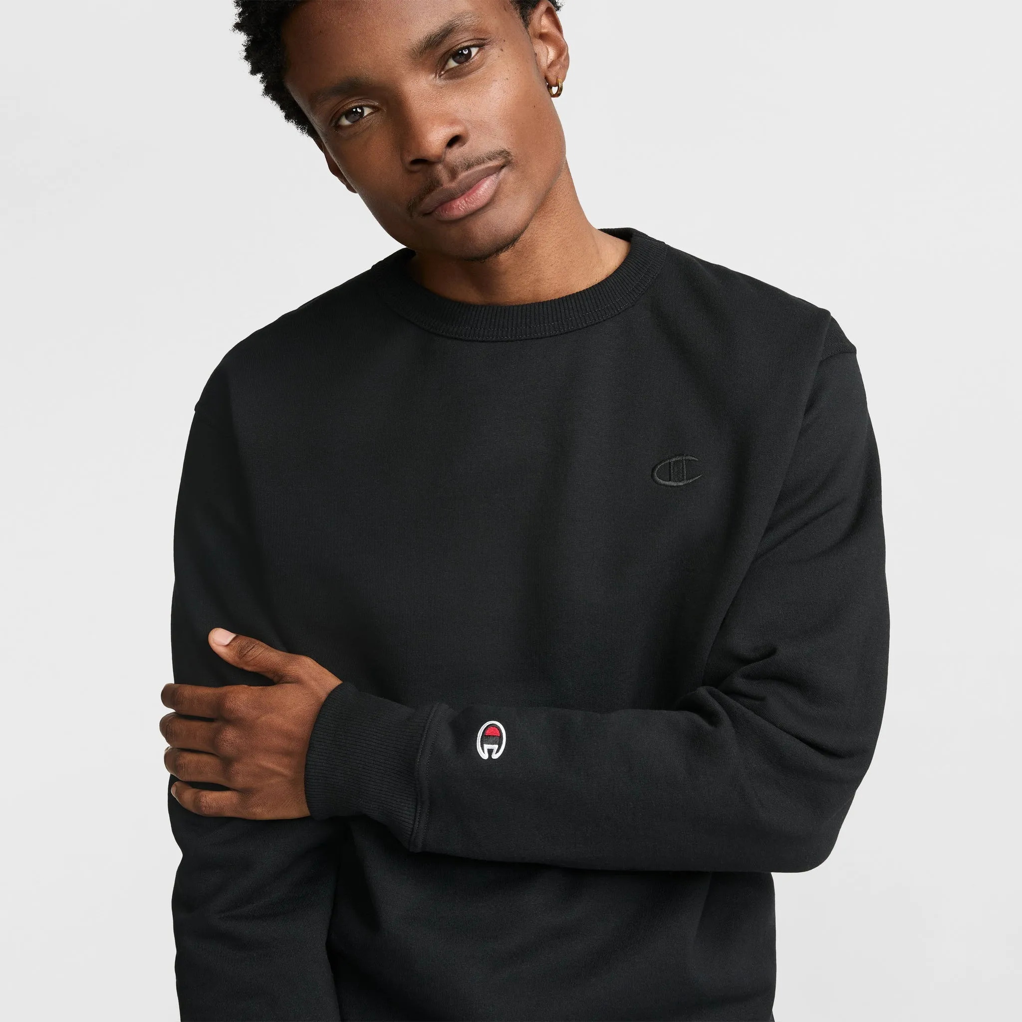 Powerblend Crewneck Sweatshirt, C Logo Urban Street Look