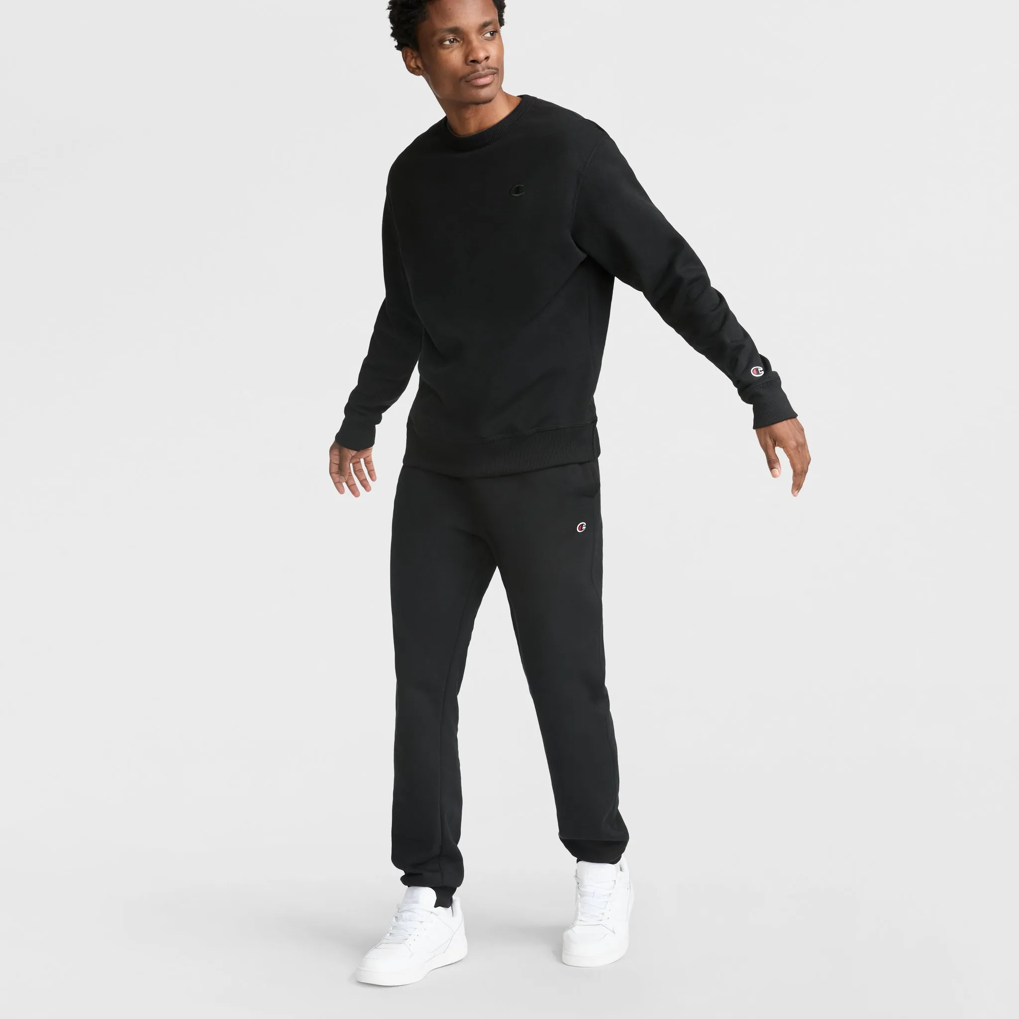 Powerblend Crewneck Sweatshirt, C Logo Urban Street Look