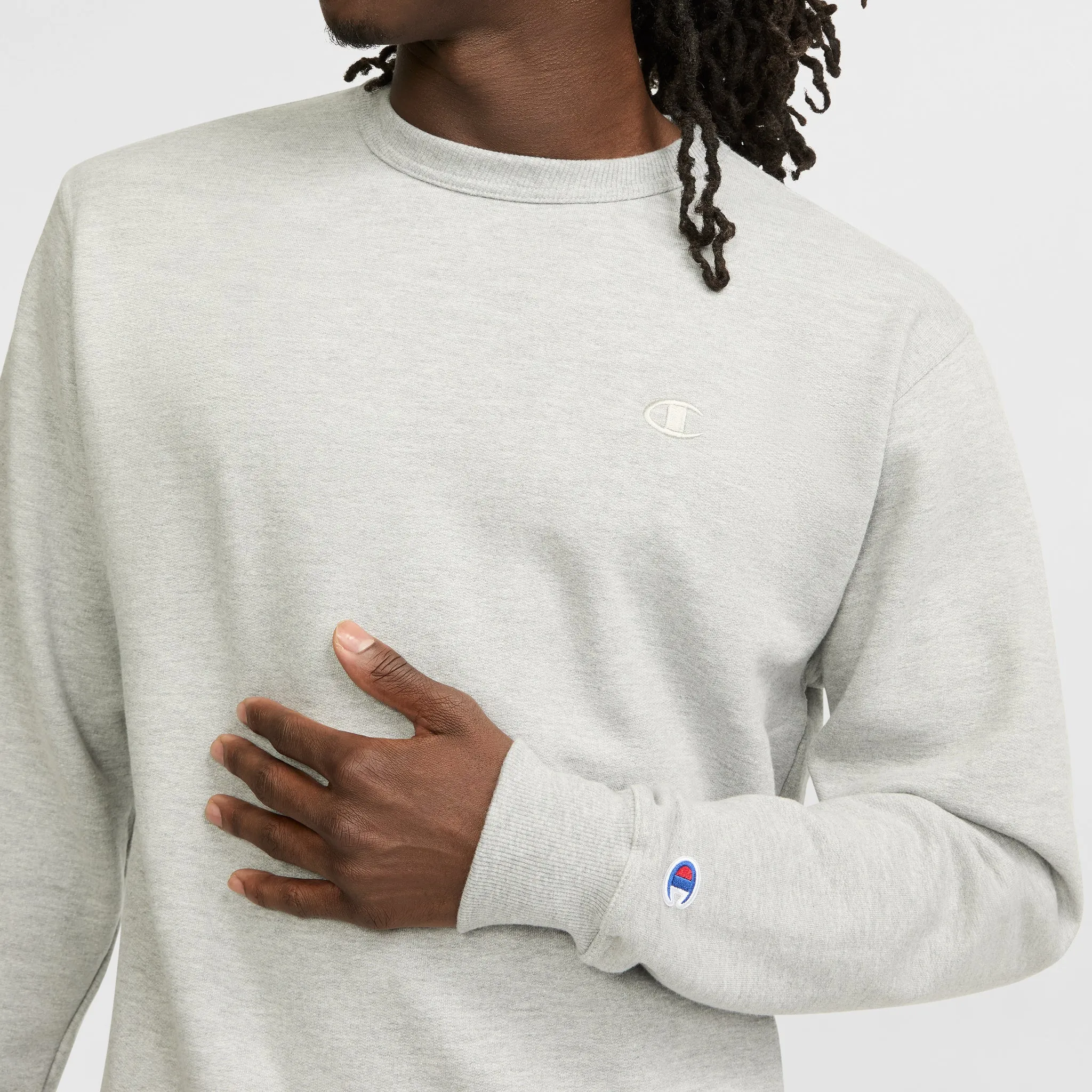 Powerblend Crewneck Sweatshirt, C Logo Urban Street Look