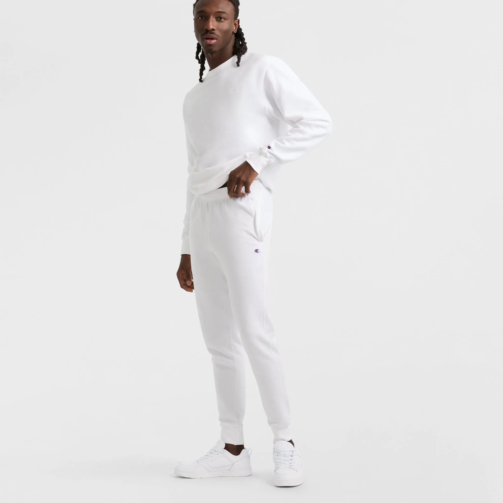 Powerblend Crewneck Sweatshirt, C Logo Urban Street Look
