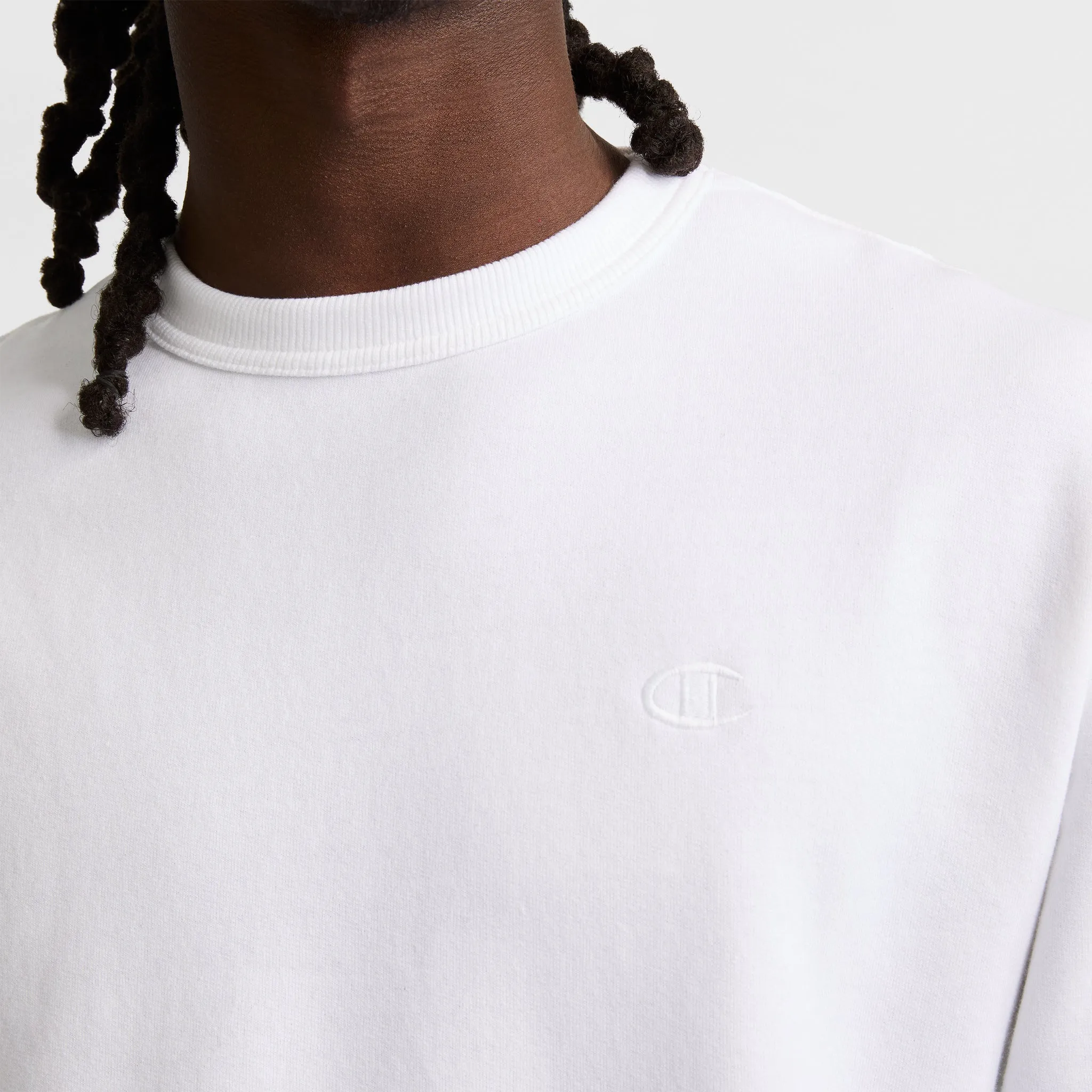 Powerblend Crewneck Sweatshirt, C Logo Urban Street Look
