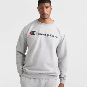 Powerblend Crewneck Sweatshirt, Script Logo - Big & Tall Urban Street Look