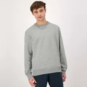 Powerblend Crewneck Sweatshirt, Tonal Script Logo Urban Street Look