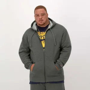Powerblend Full Zip Hoodie, C Logo - Big & Tall Urban Street Look