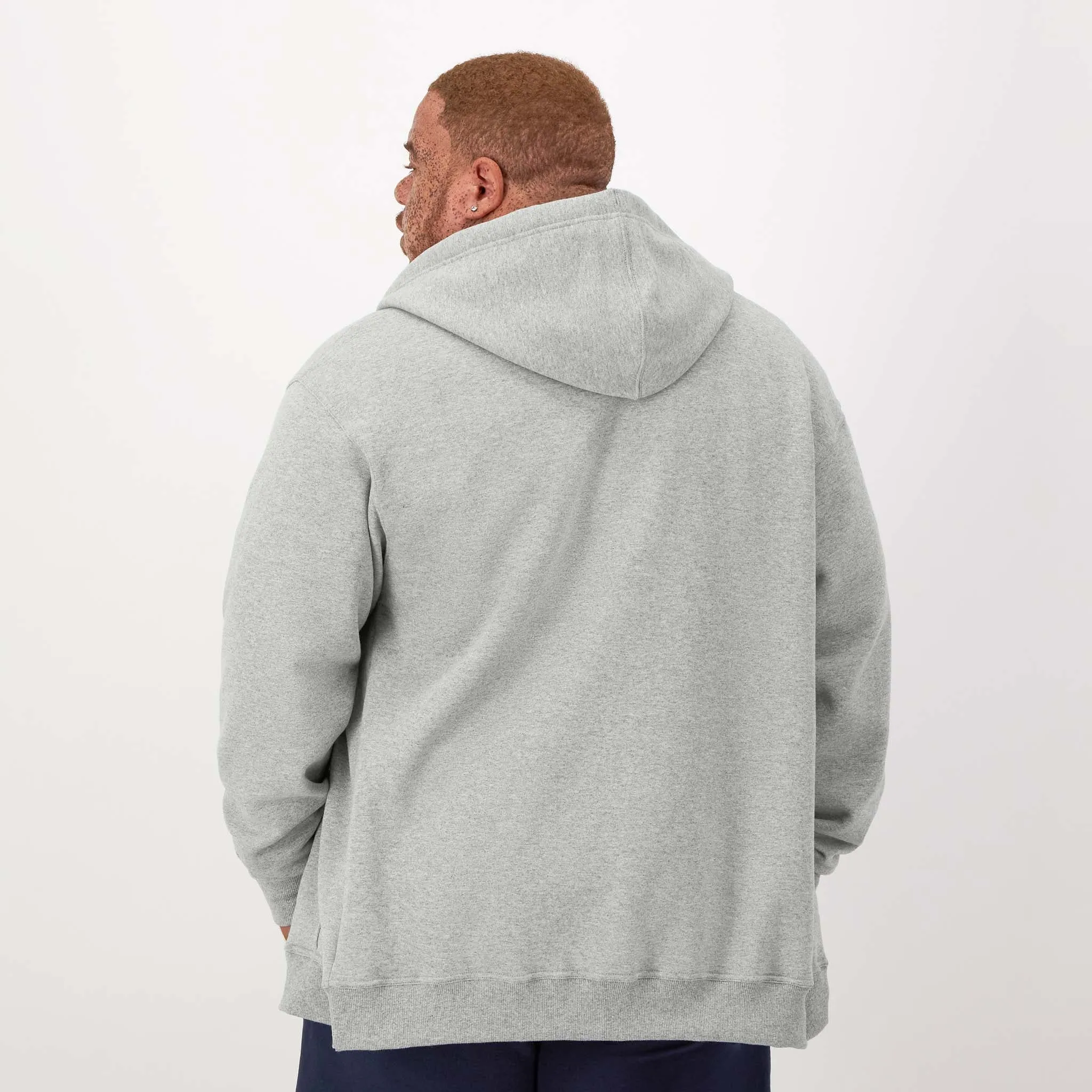 Powerblend Full Zip Hoodie, C Logo - Big & Tall Urban Street Look