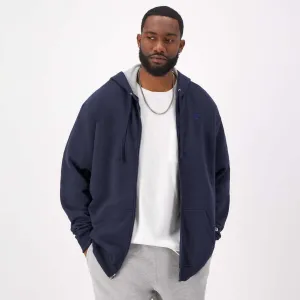 Powerblend Full Zip Hoodie, C Logo - Big & Tall Urban Street Look