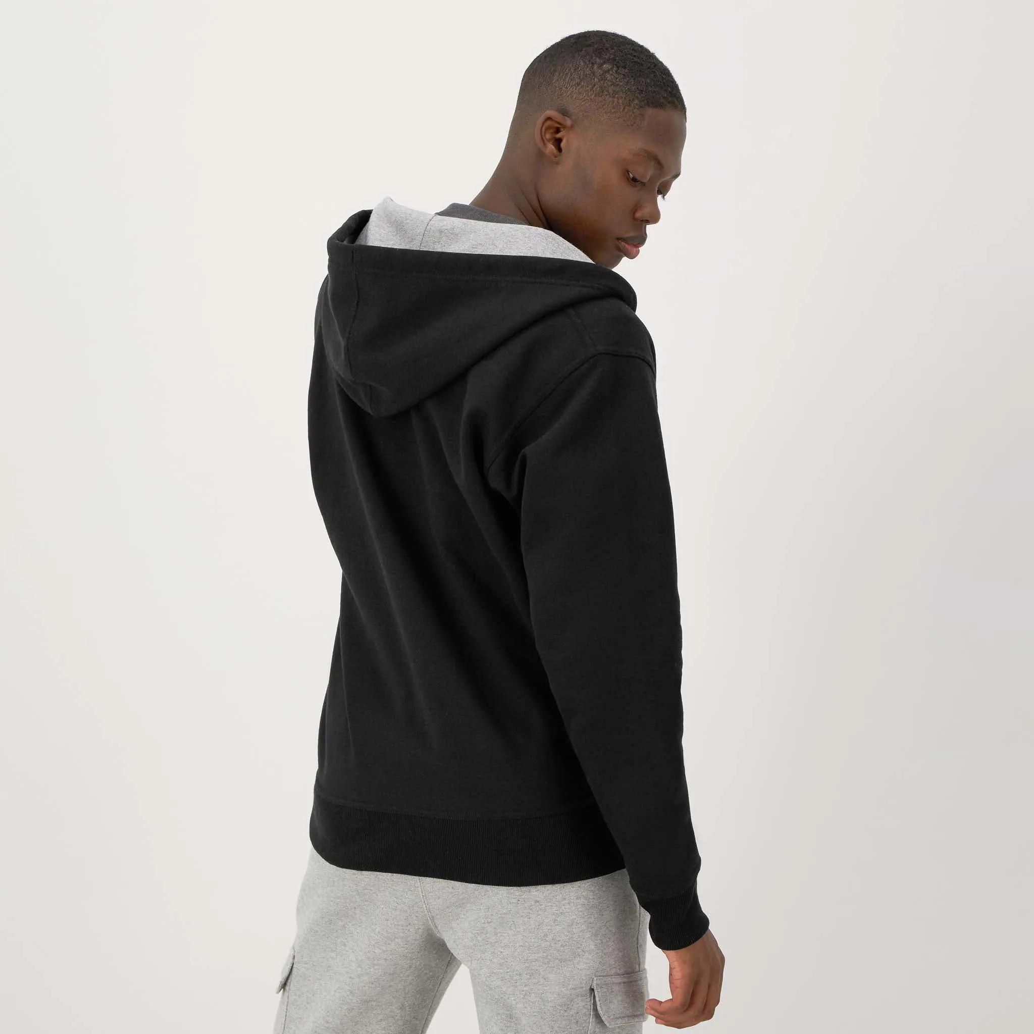 Powerblend Full-Zip Hoodie, C Logo Urban Street Look