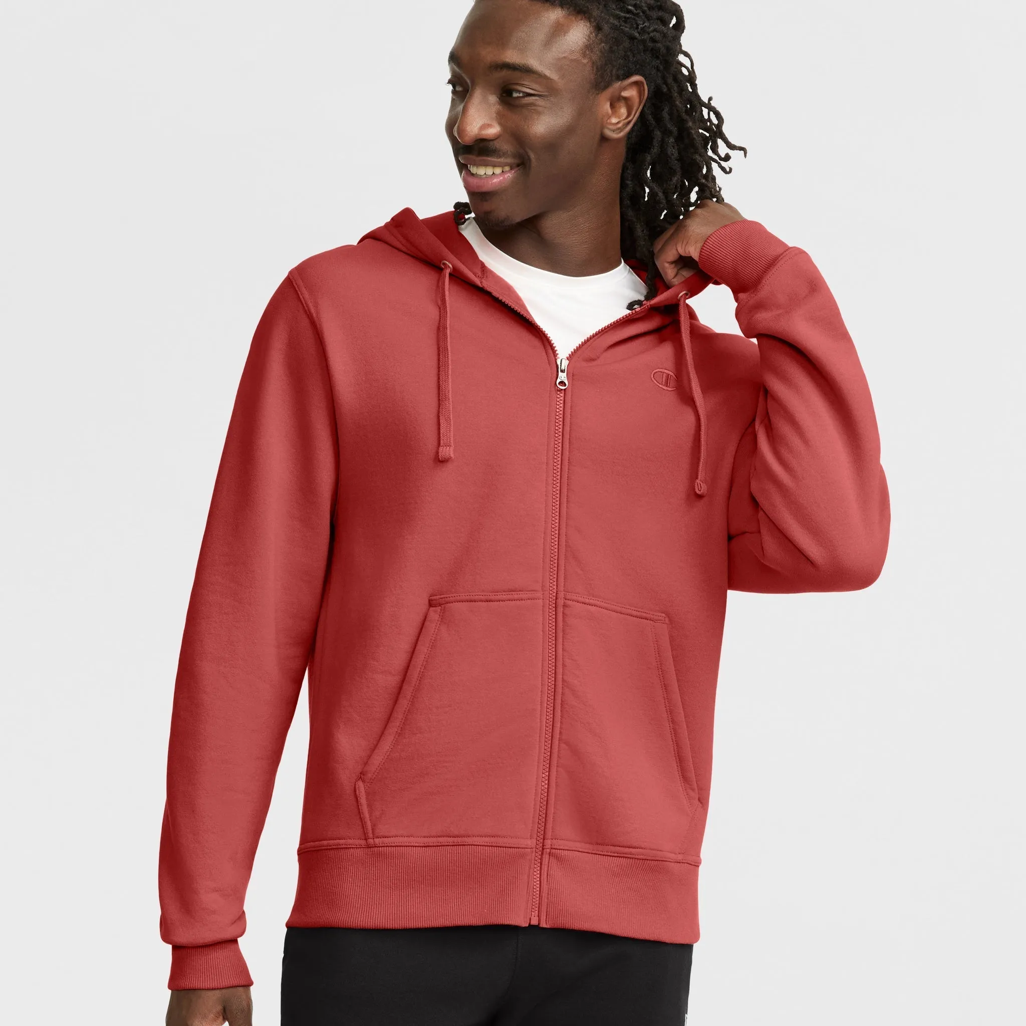 Powerblend Full-Zip Hoodie, C Logo Urban Street Look