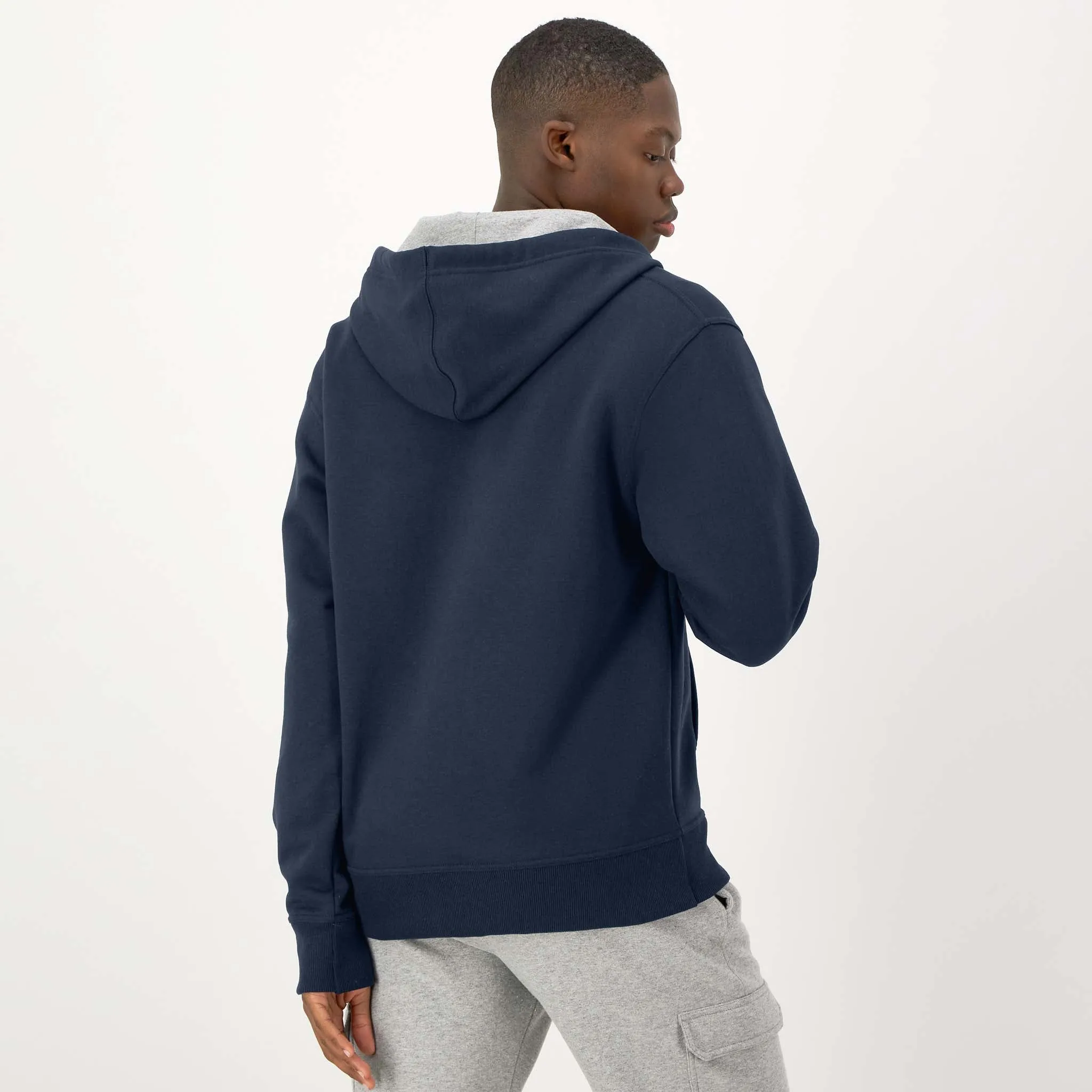 Powerblend Full-Zip Hoodie, C Logo Urban Street Look