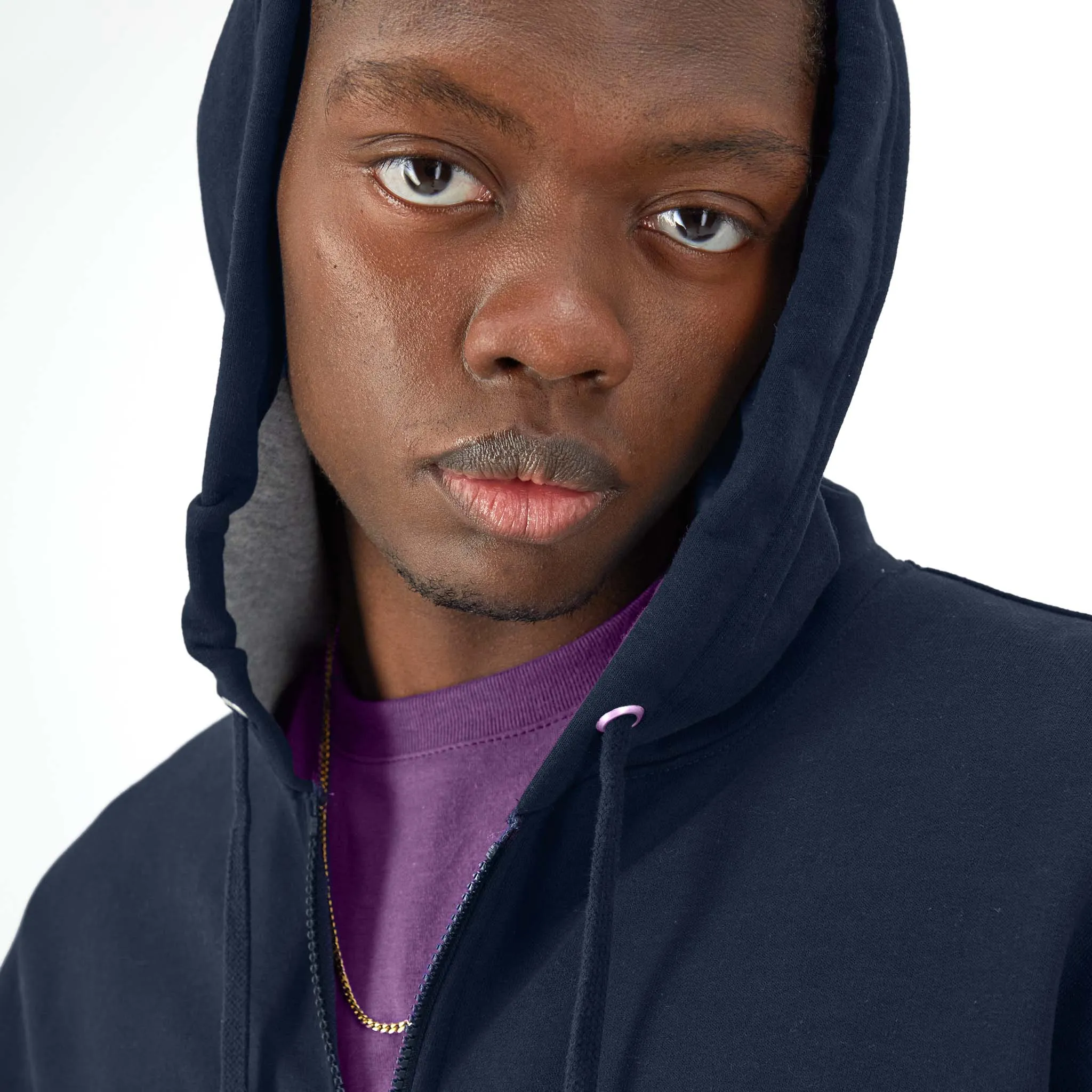Powerblend Full-Zip Hoodie, C Logo Urban Street Look
