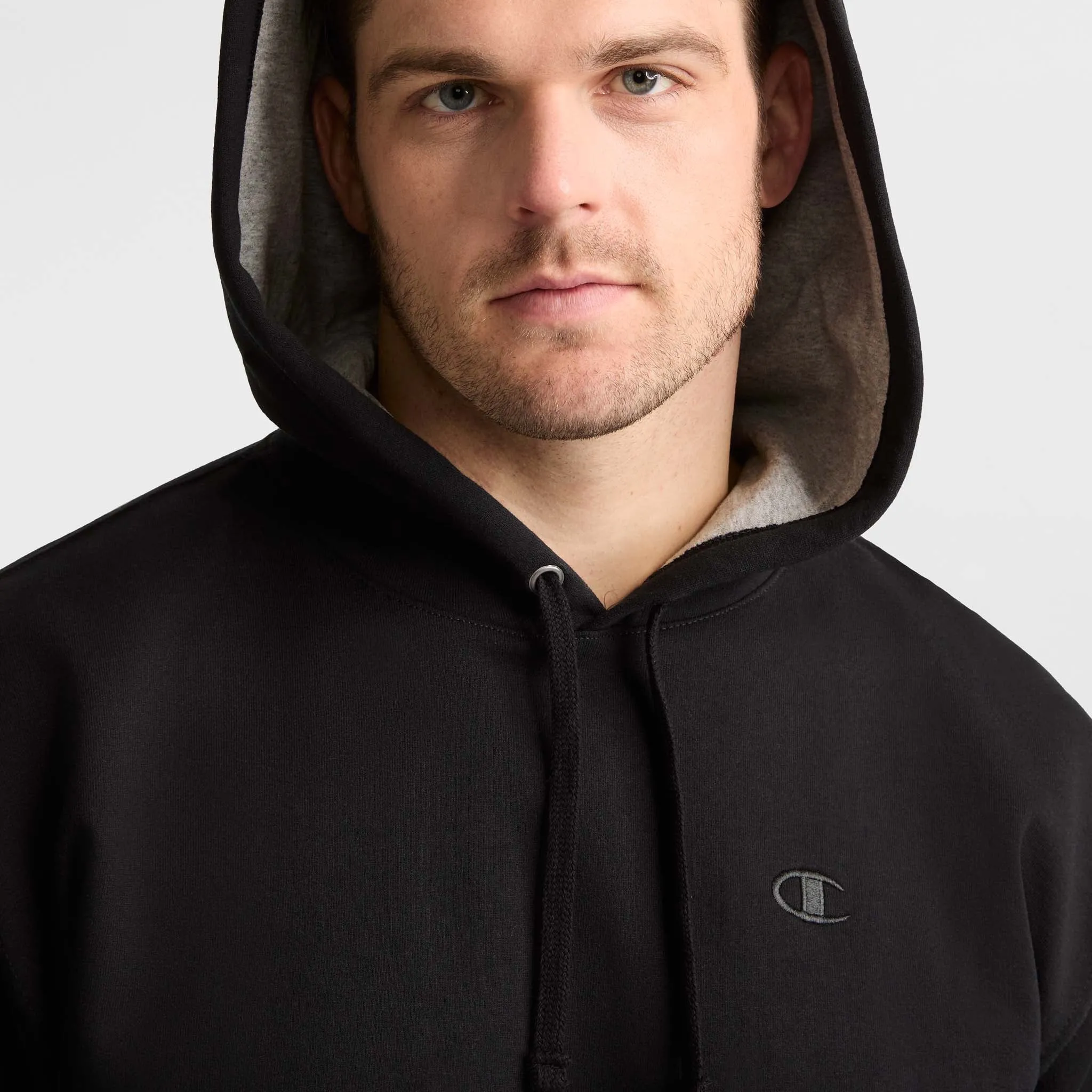 Powerblend Hoodie, C Logo - Big & Tall Urban Street Look