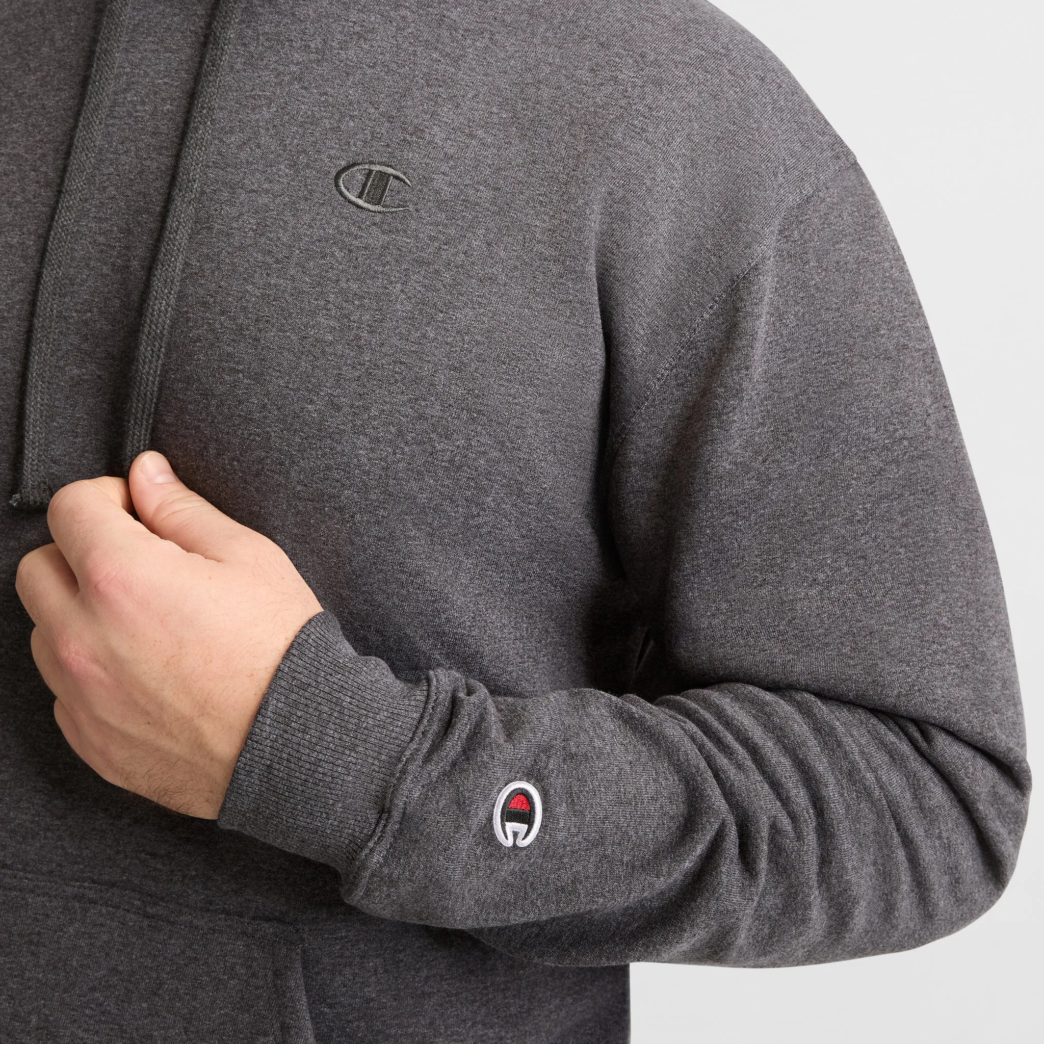 Powerblend Hoodie, C Logo - Big & Tall Urban Street Look