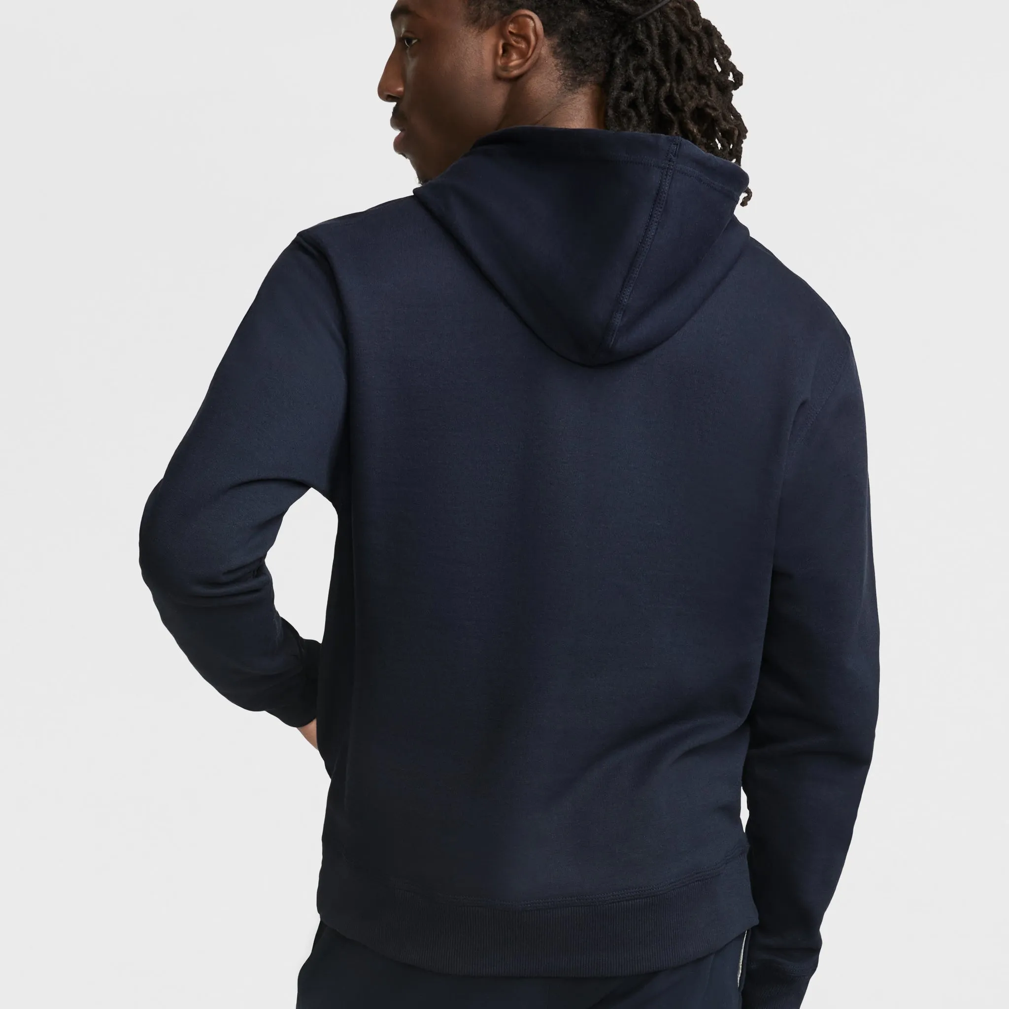 Powerblend Hoodie, Full Script Logo Urban Street Look