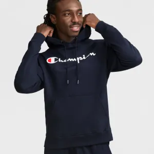 Powerblend Hoodie, Full Script Logo Urban Street Look