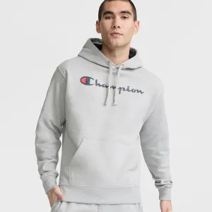 Powerblend Hoodie, Full Script Logo Urban Street Look