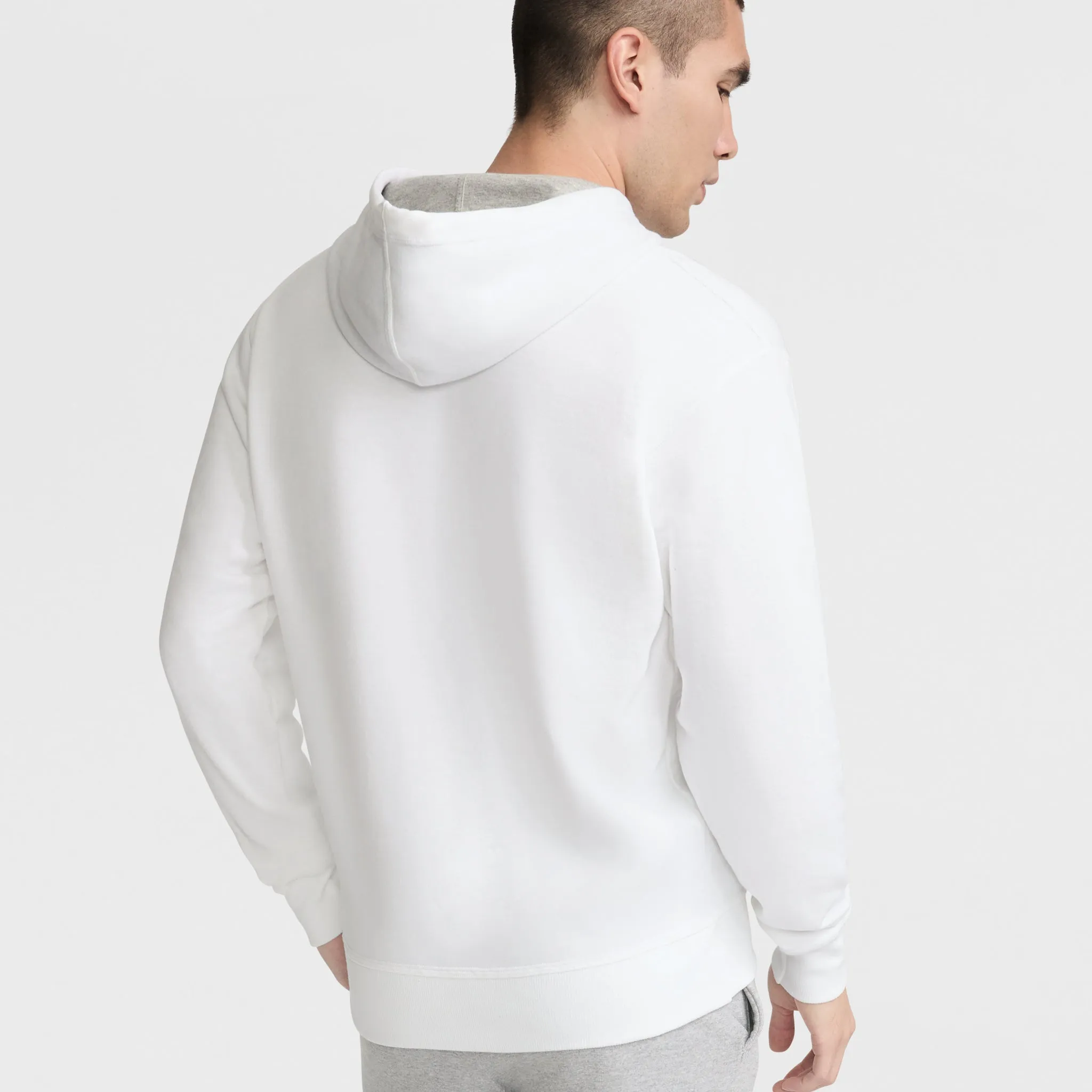 Powerblend Hoodie, Full Script Logo Urban Street Look