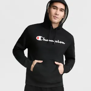 Powerblend Hoodie, Full Script Logo Urban Street Look