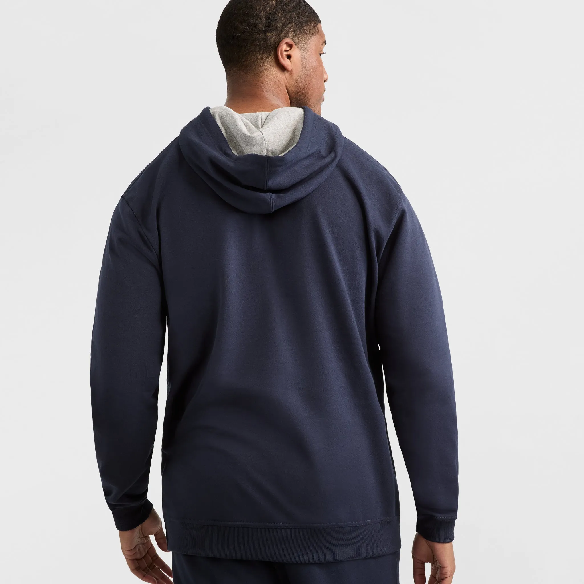 Powerblend Hoodie, Script Logo - Big & Tall Urban Street Look