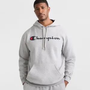 Powerblend Hoodie, Script Logo - Big & Tall Urban Street Look
