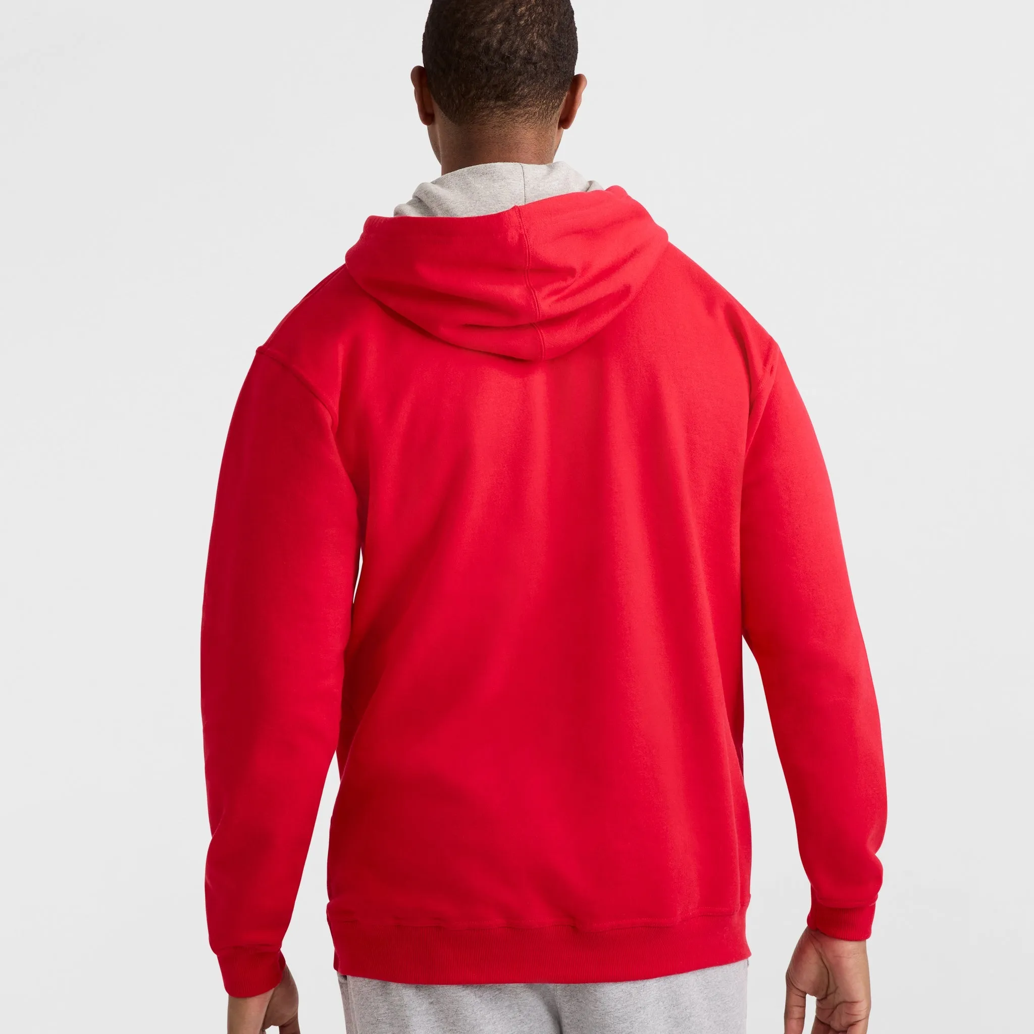 Powerblend Hoodie, Script Logo - Big & Tall Urban Street Look