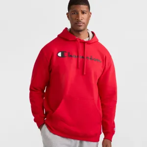 Powerblend Hoodie, Script Logo - Big & Tall Urban Street Look