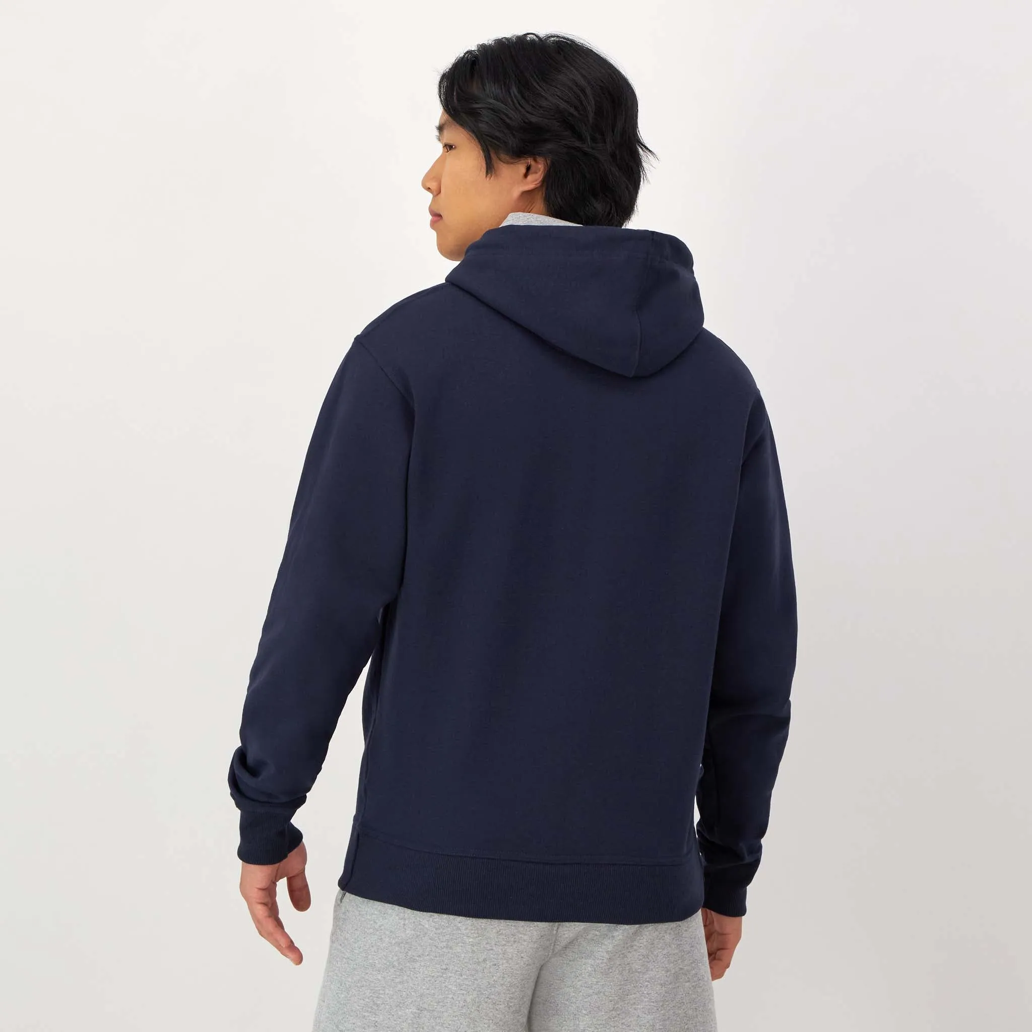 Powerblend Hoodie, Small Script Logo Urban Street Look