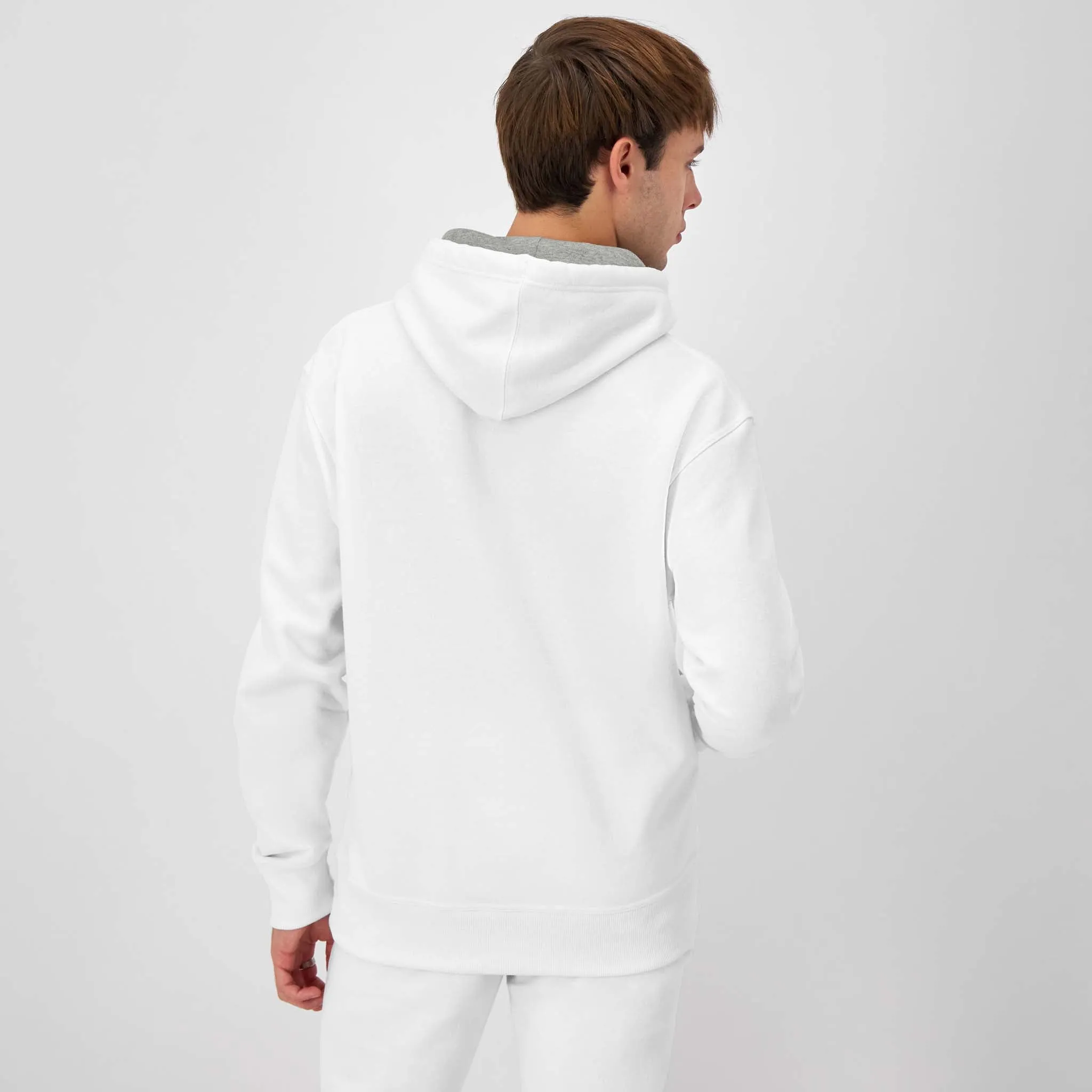 Powerblend Hoodie, Small Script Logo Urban Street Look