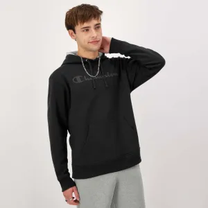 Powerblend Hoodie, Tonal Script Logo Urban Street Look