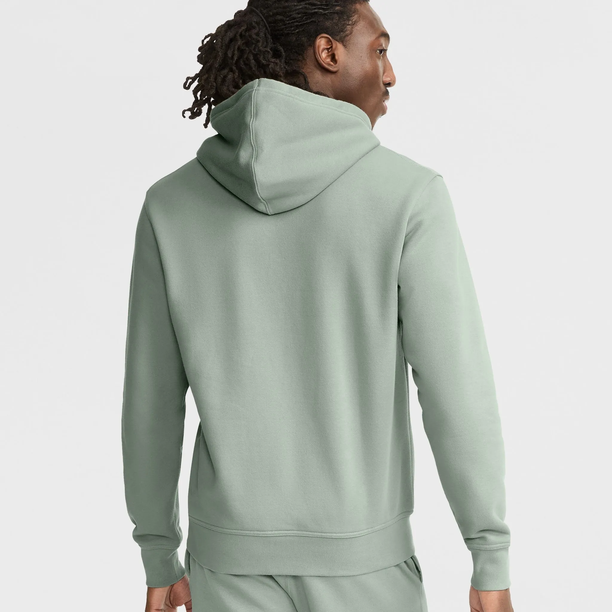 Powerblend Hoodie, Tonal Script Logo Urban Street Look