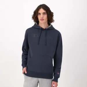 Powerblend Hoodie, Tonal Script Logo Urban Street Look