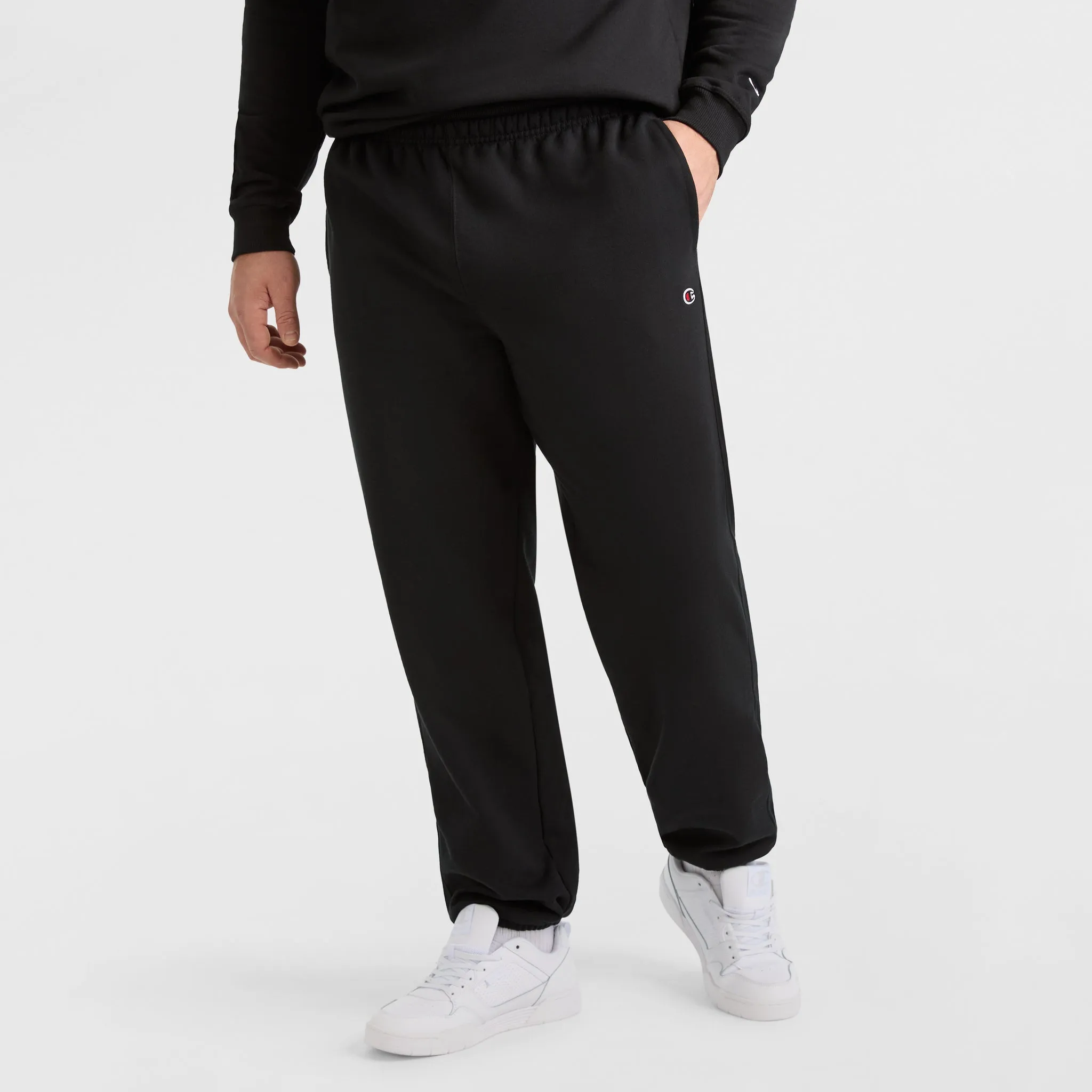 Powerblend Sweatpants, Cinched Hem, C Logo - Big & Tall Lounge & Leisure