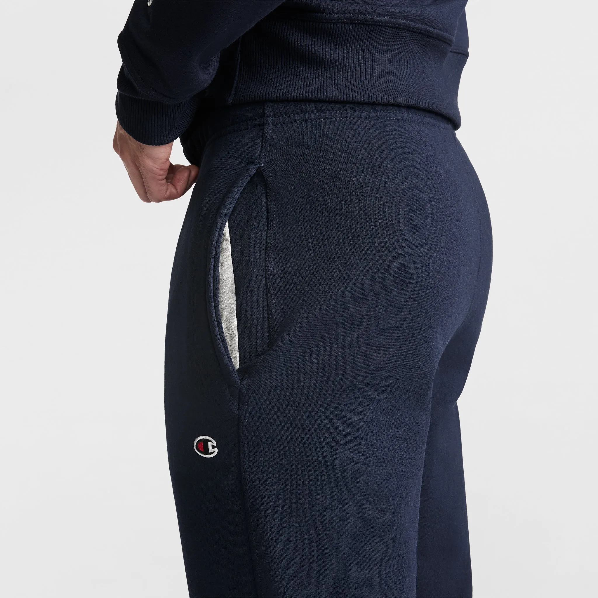Powerblend Sweatpants, Cinched Hem, C Logo - Big & Tall Lounge & Leisure