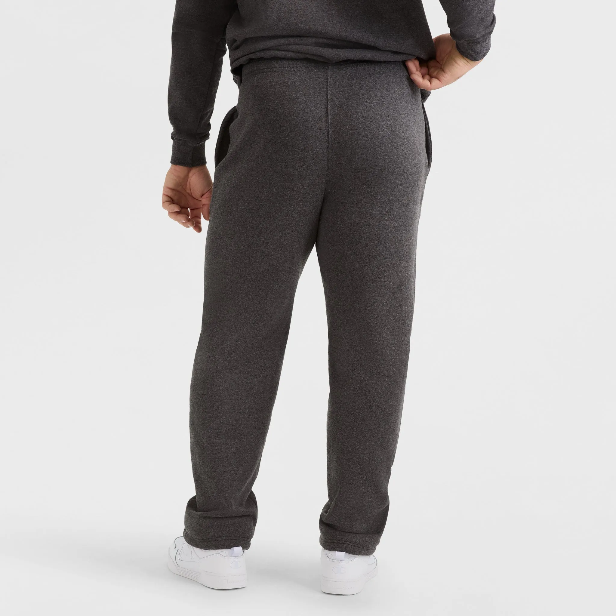Powerblend Sweatpants, Open Hem, C Logo - Big & Tall Lounge & Leisure