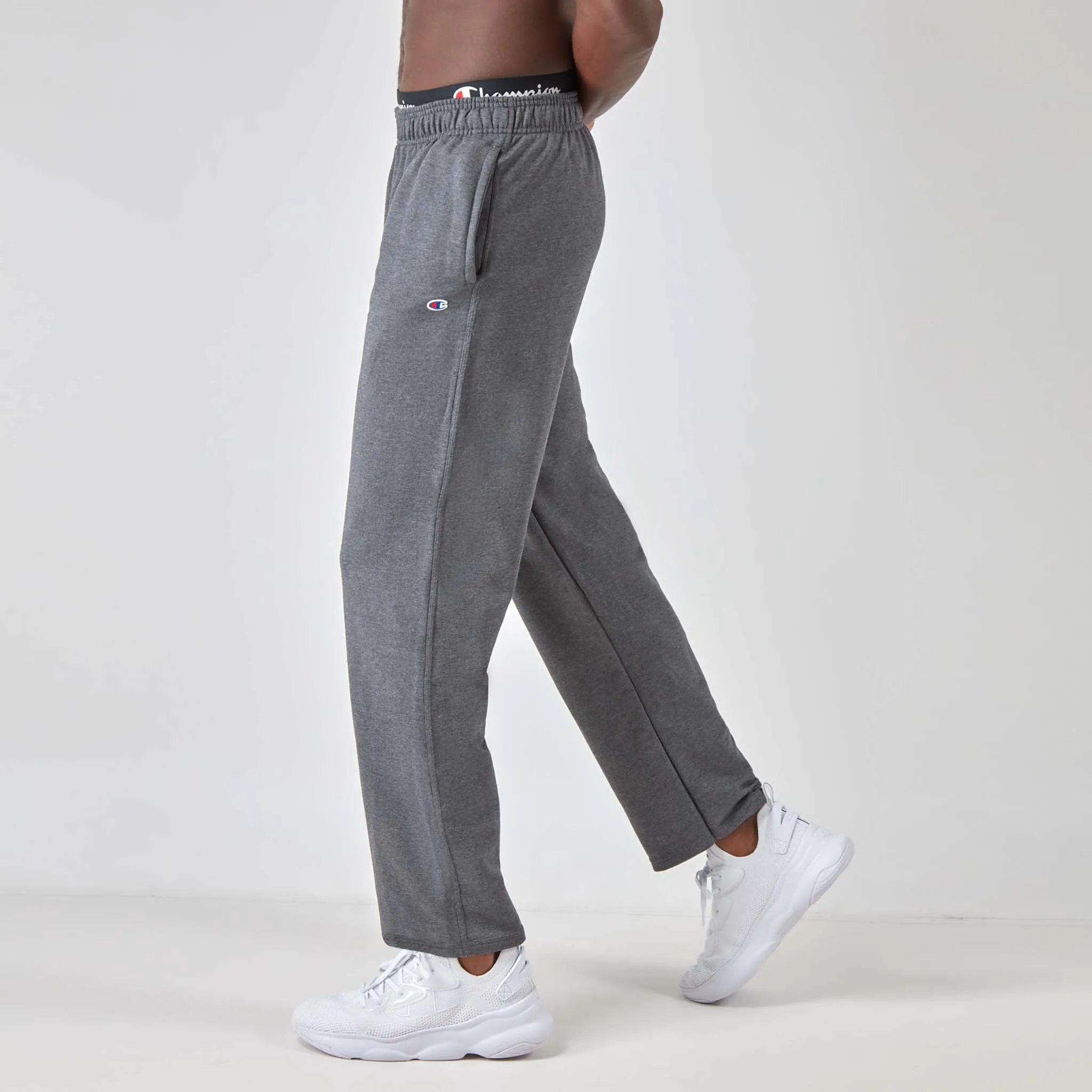 Powerblend Sweatpants, Open Hem, C Logo Lounge & Leisure