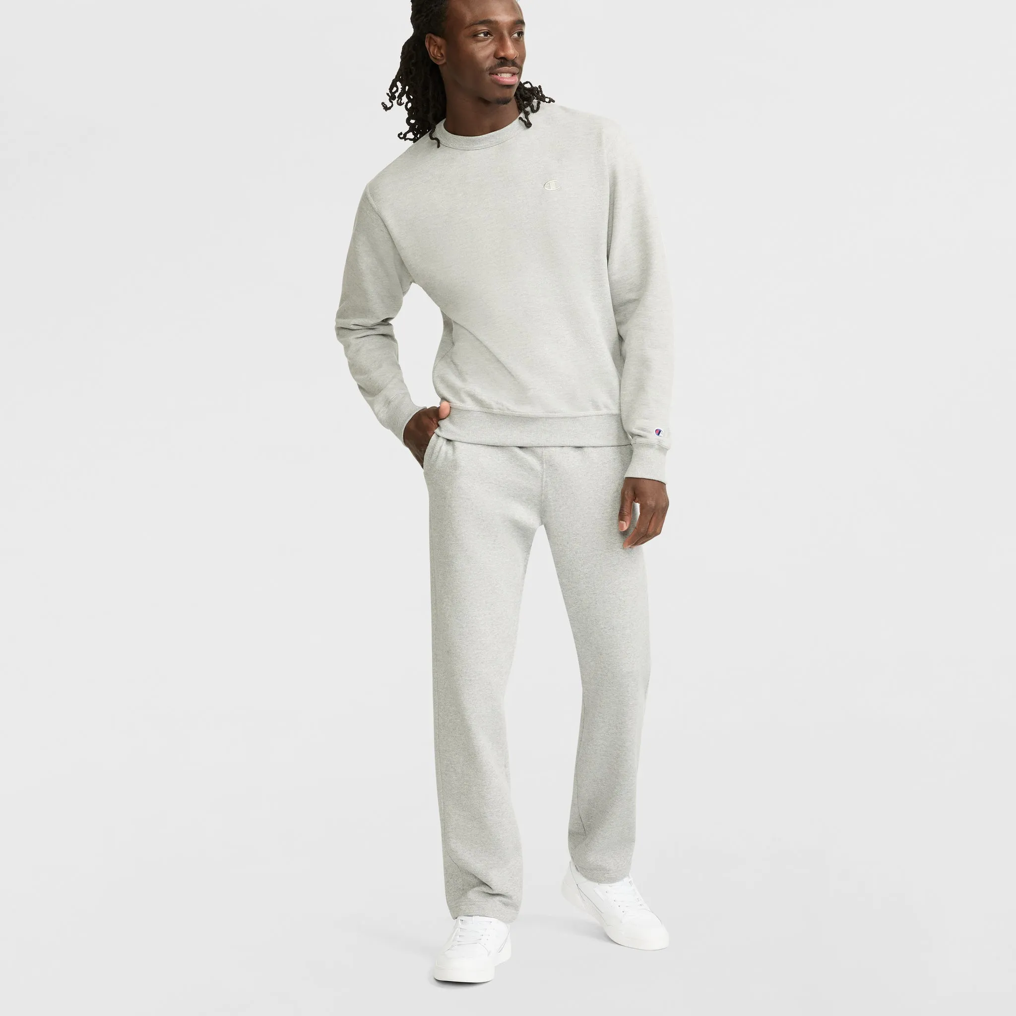Powerblend Sweatpants, Open Hem, C Logo Lounge & Leisure