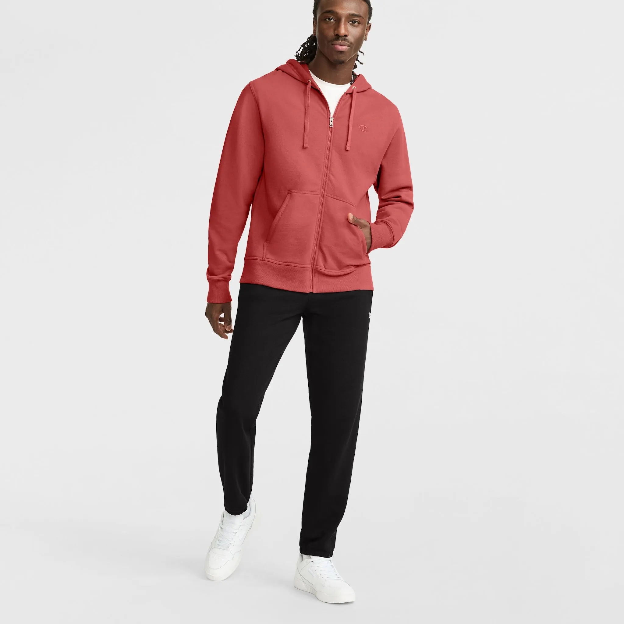 Powerblend Sweatpants, Relaxed Hem, C Logo Lounge & Leisure