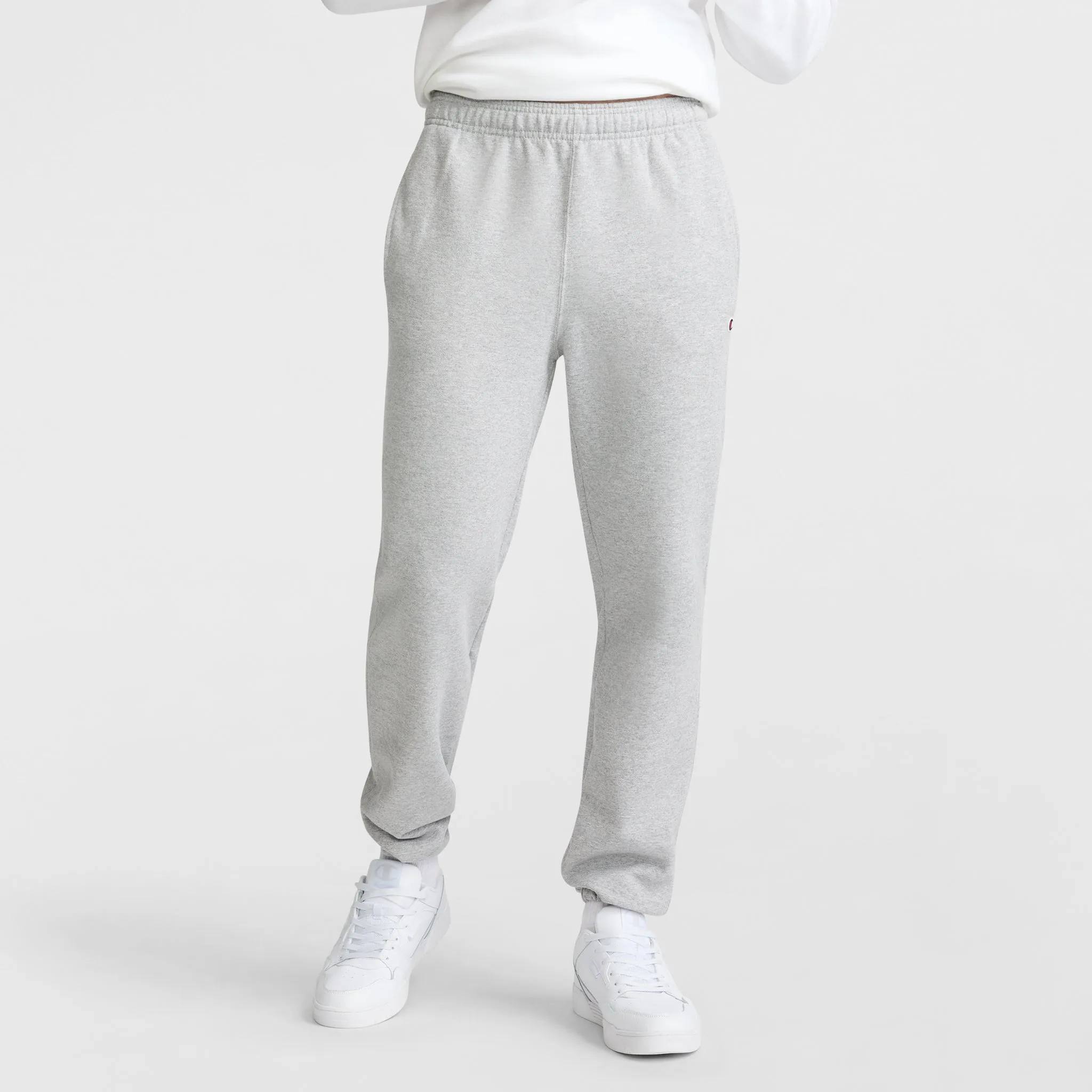 Powerblend Sweatpants, Relaxed Hem, C Logo Lounge & Leisure