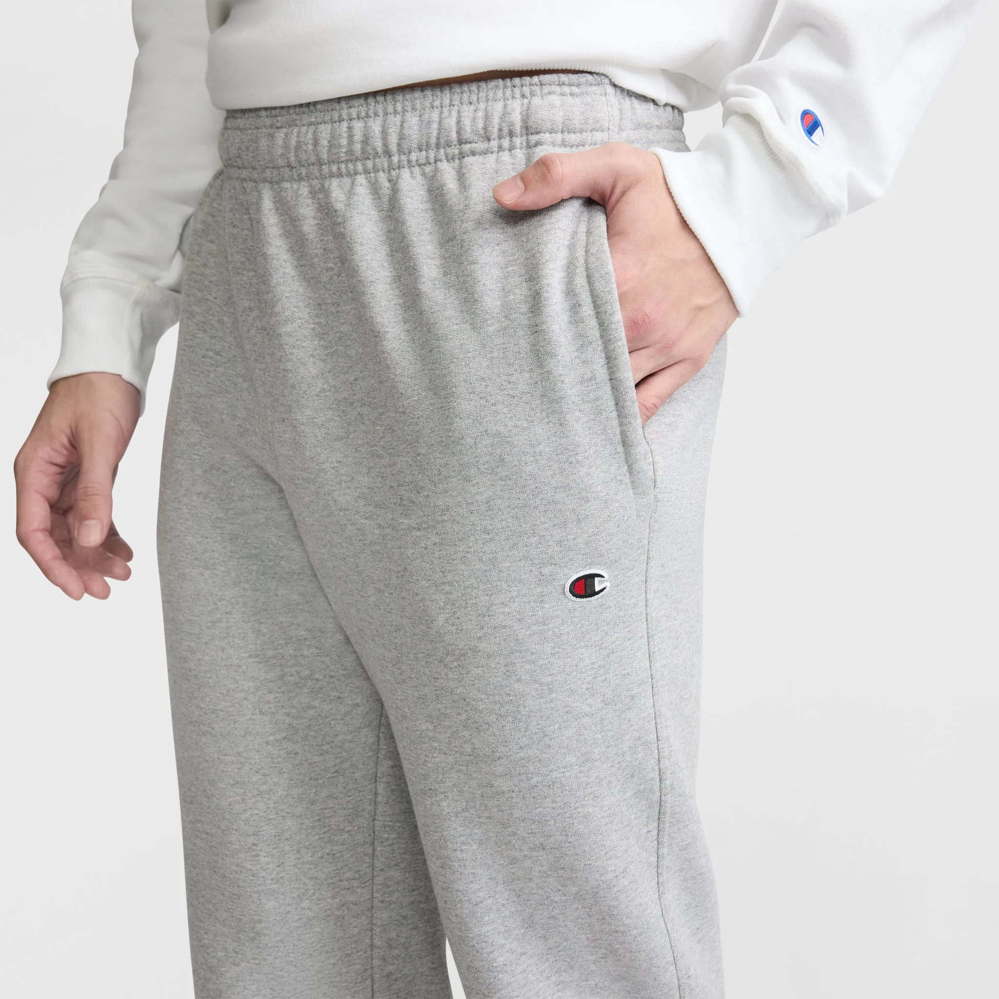 Powerblend Sweatpants, Relaxed Hem, C Logo Lounge & Leisure