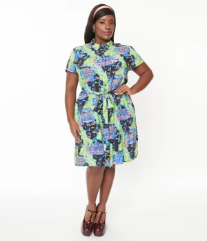 Pretty Snake Ritual Night Shirt Dress Casual Everyday Look