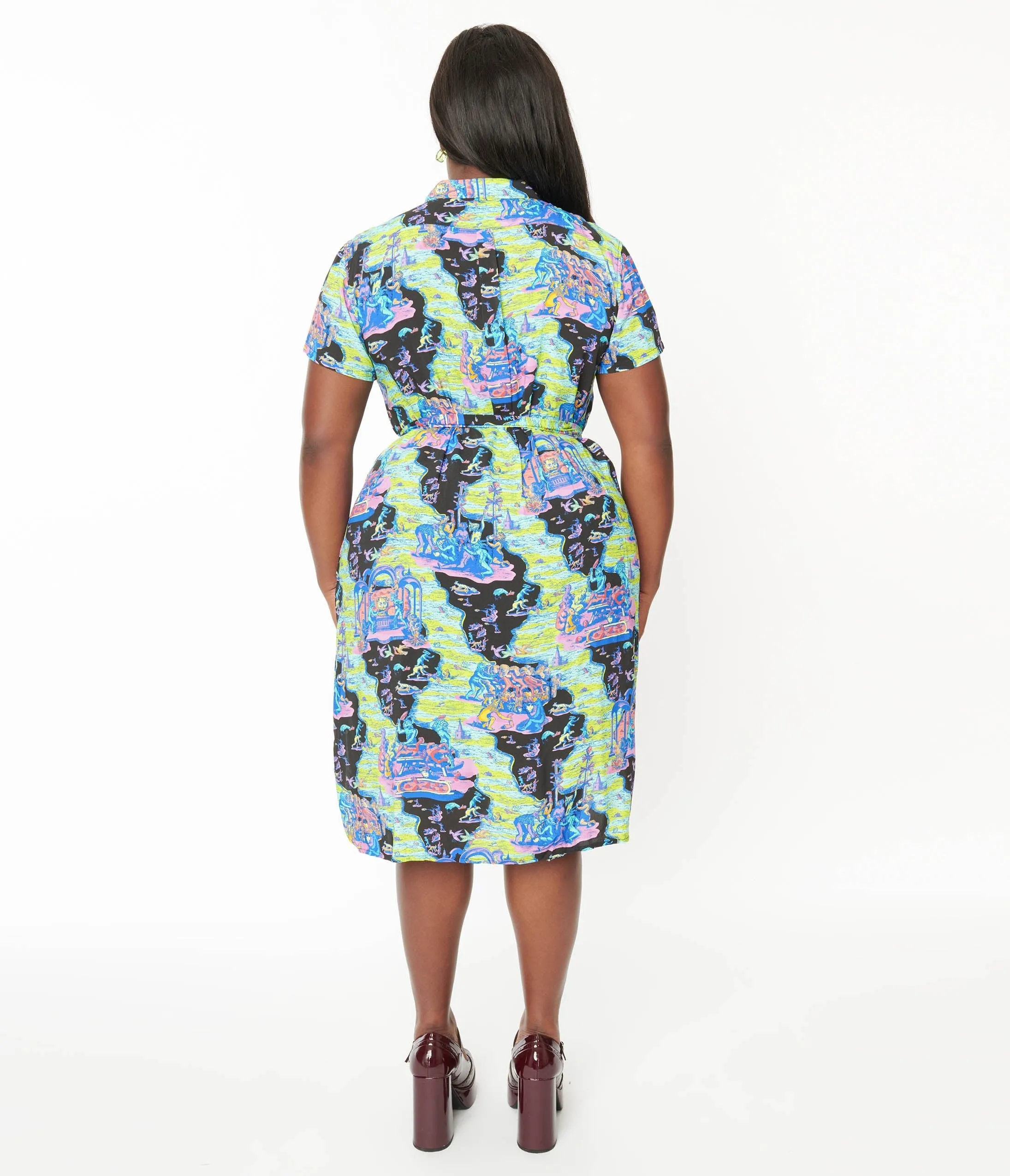 Pretty Snake Ritual Night Shirt Dress Casual Everyday Look