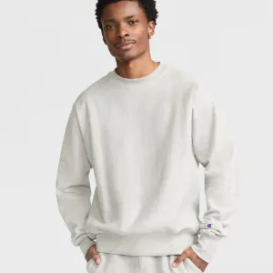 Reverse Weave Crewneck Sweatshirt Urban Street Look