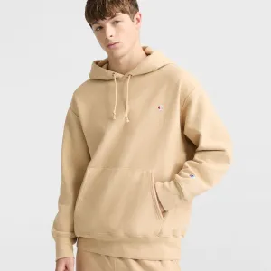 Reverse Weave Dropped Shoulder Hoodie Urban Street Look