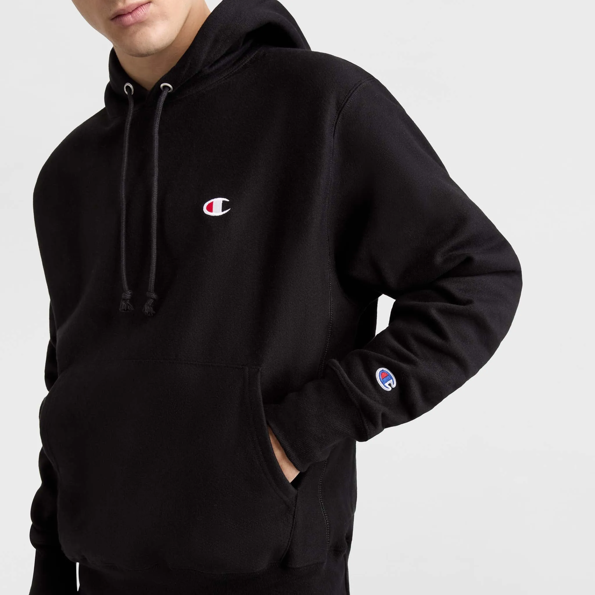 Reverse Weave Hoodie, C Logo Urban Street Look
