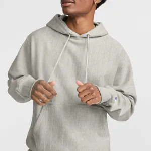 Reverse Weave Hoodie Urban Street Look