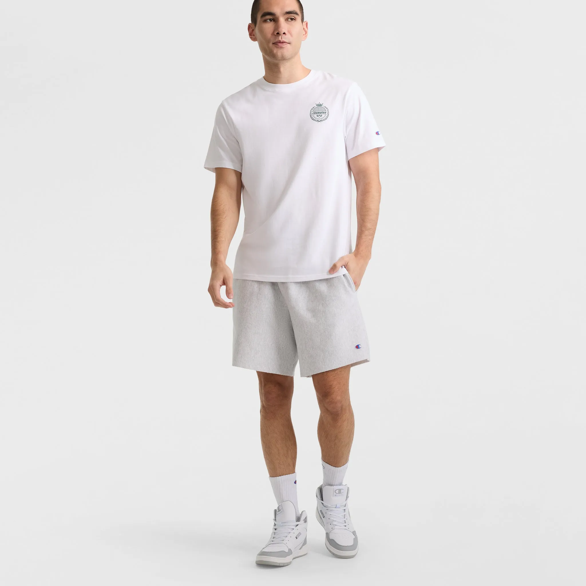 Rochester Short-Sleeve T-Shirt, Tennis Crest Urban Street Style