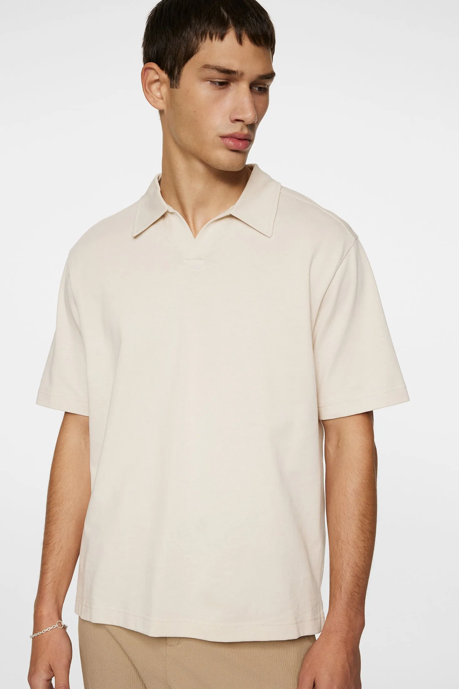 Roy Relaxed Pique Polo Office Smart Casual