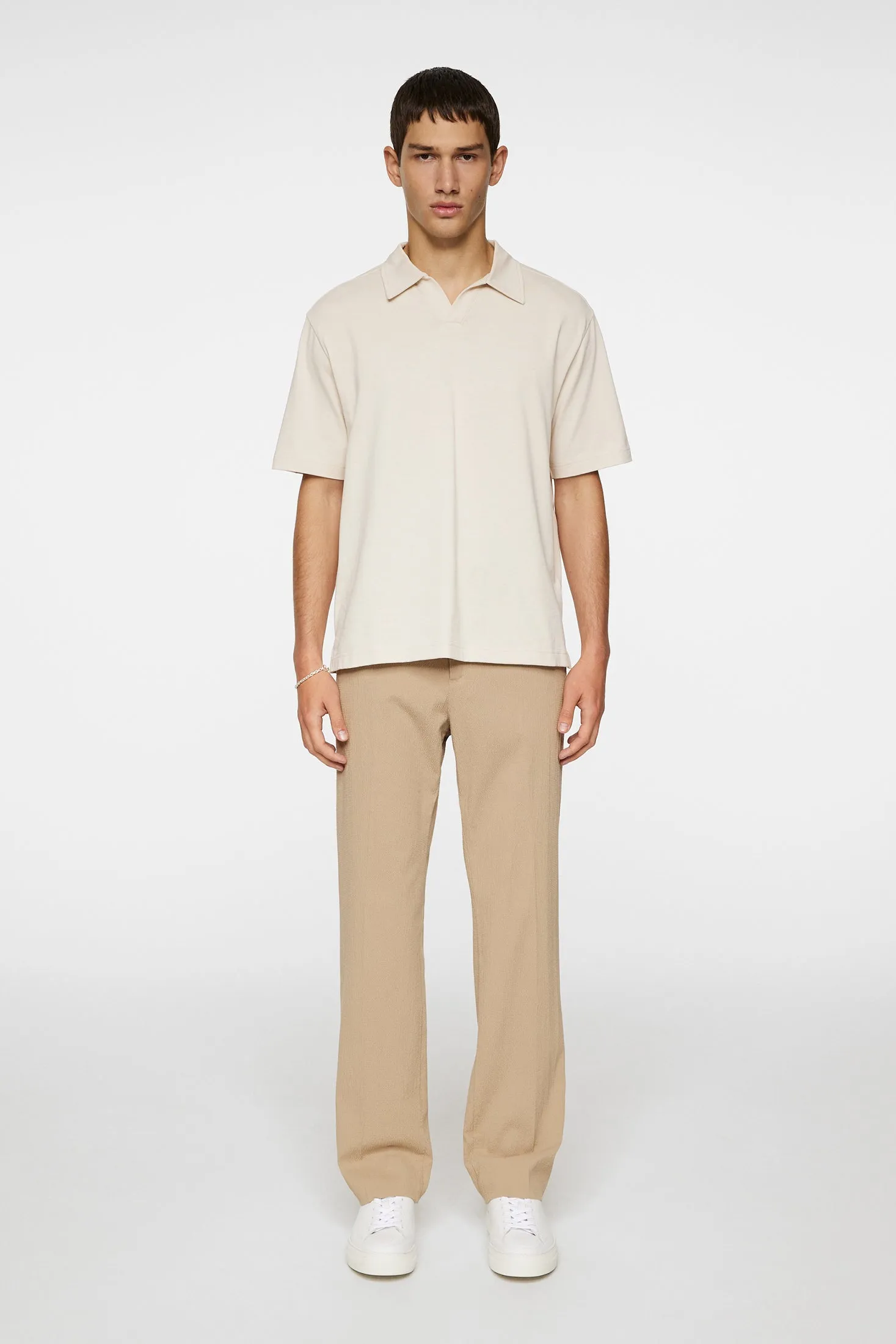 Roy Relaxed Pique Polo Office Smart Casual