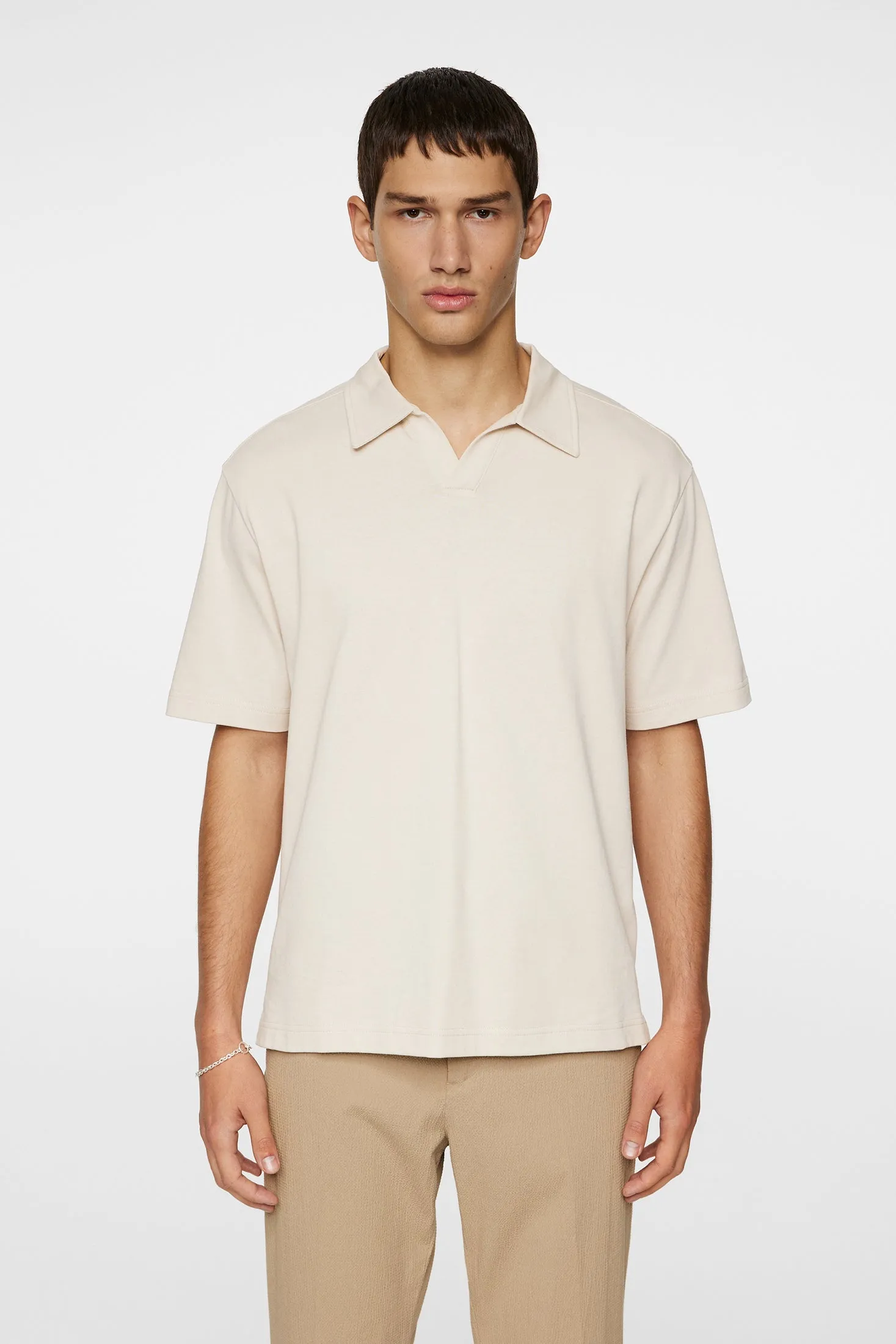 Roy Relaxed Pique Polo Office Smart Casual
