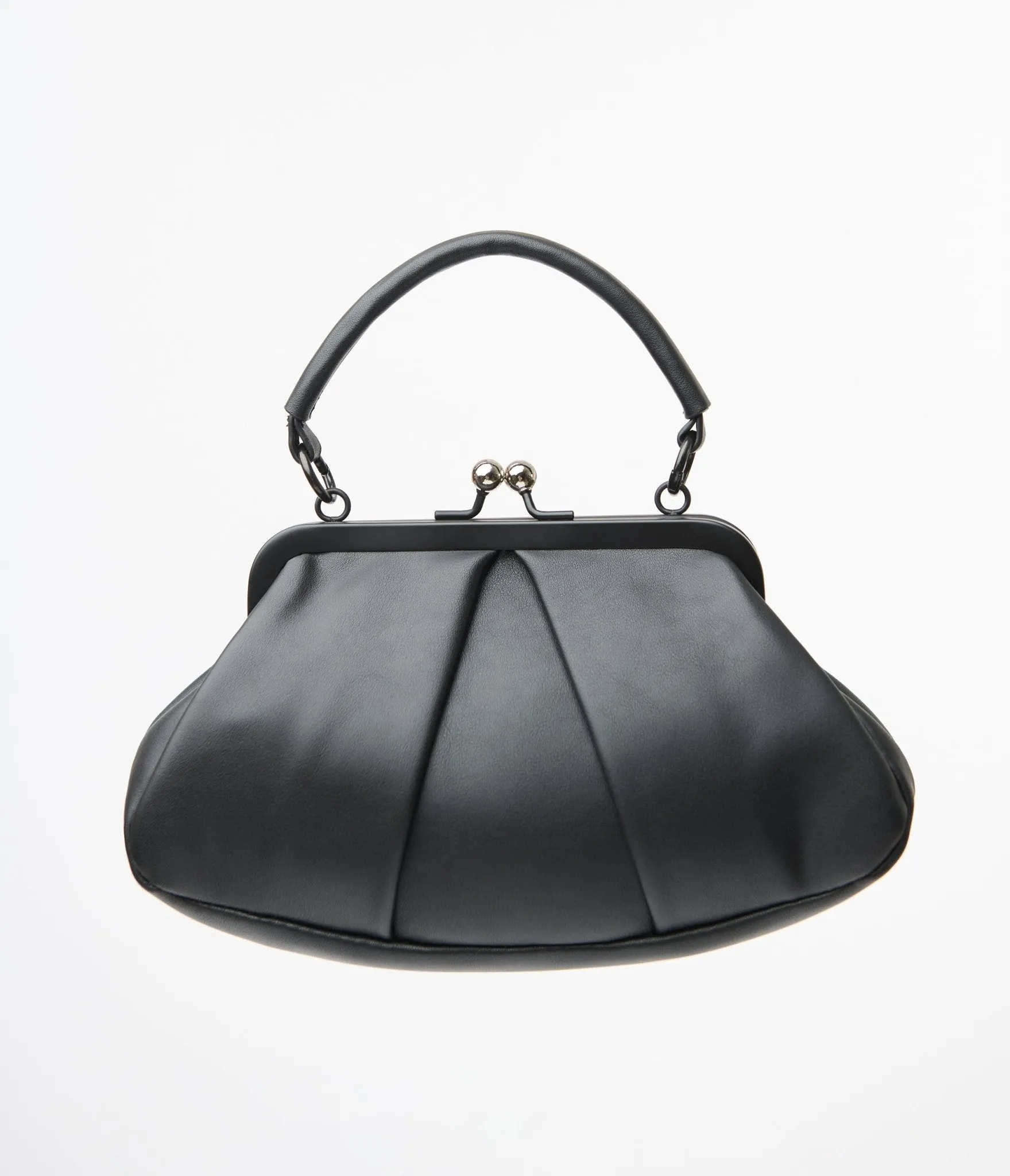 Royal Monk Black Leatherette Shirley Handbag Fun Outing